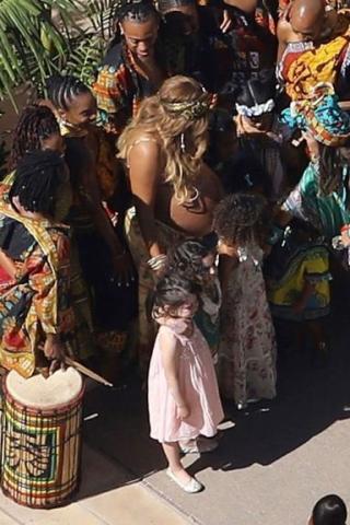 Η Beyoncé λίγο πριν γεννήσει κάνει ένα δυνατό baby shower party