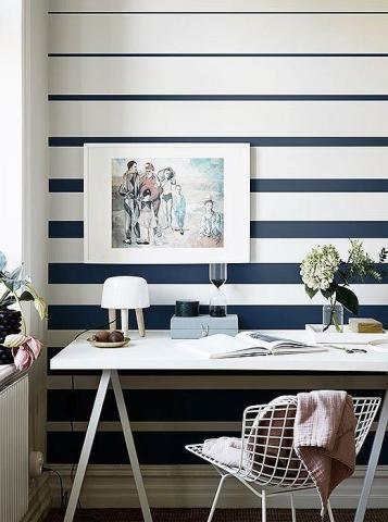 Deco Trend: Δωμάτια με ρίγες Deco Trend: Δωμάτια με ρίγες